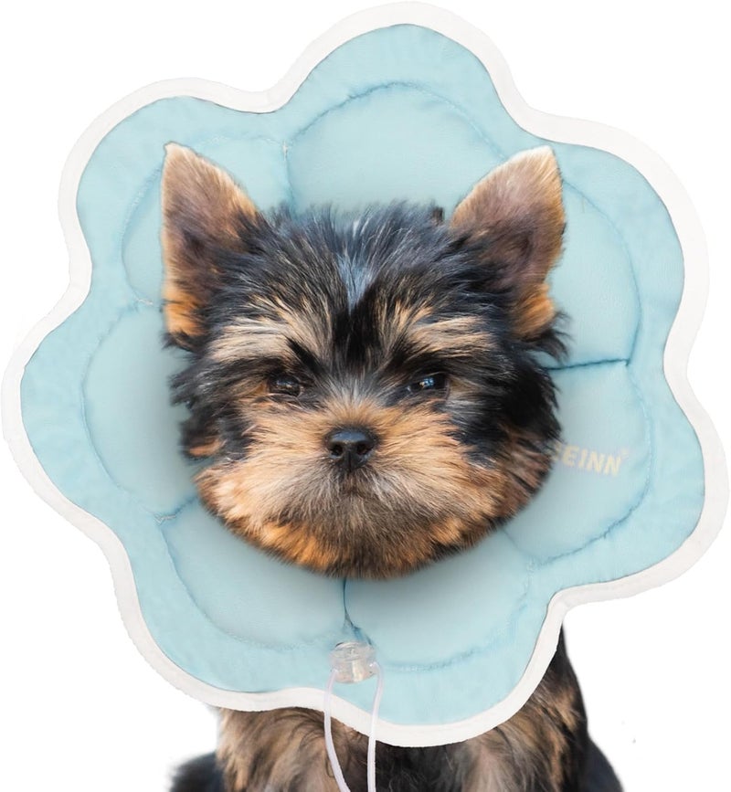 TZBEINN Soft Small Dog Cone Collar Alternative for Small Dogs(Puppy Yorkshire Puppy Chihuahua Pomeranian), Comfortable Dog Neck Recovery Cone, Adjustable Head Pillow Cone After Surgery to Stop Licking - Image 1